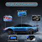 Yuan Plan 1/24 4Wd High Speed Rc Car With Led Light, Two Rechargeable Batteries And Drift Tires, Rc Car For Kids And Adults, Blu
