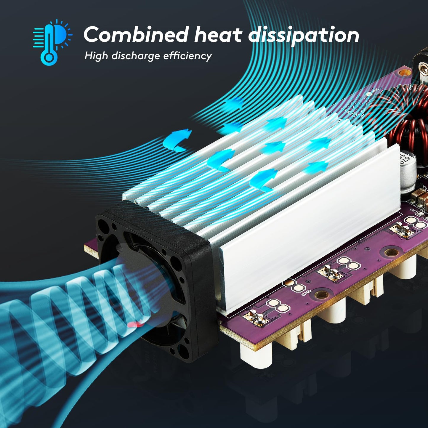 VIFLY WhoopStor 3 Black Color 1S LiPo Battery Storage Charger and Discharger with LCD Display Tiny Whoop Charger with PH2.0 and