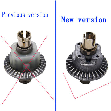 Blomiky 2 Pack New Version 9125 25-ZJ06 Differential Gear Spare Parts for 1/10 Scale Blomiky 9125 RC Car 9125 Differential 2