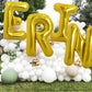 Toniful 40 Inch Large Gold Letter I Balloons Helium Balloons,Foil Mylar Big Balloons For Birthday Party Anniversary Supplies Dec