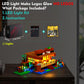 Vonado Led Light Kit Compatible With Lego Minecraft The Frog House 21256 (Lights Only, No Models) Creative Lighting Set Accessories Compatible With Lego 21256 Building Set