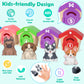 Aigybobo Learning Toys For Toddlers 1 2 3 Year Old, 20 Pcs Pet Dog Toys For Kids, Animal Counting Matching Sorting Fine Motor Educational Playset, Puppy Gifts For Baby Boys Girls Age 12-18 Months
