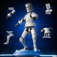 MEIEST Knight protective covering Action Figure Multi-Jointed Movable Robot Mannequin T13 Multiple Accessories  Desk Decoration  Creative Gifts (Black)