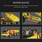 Mould King 17010 Engineering Dump Truck Building Block Kits  MOC Building Blocks Set to Build  Gift for Kids Age 8+/mature-themed Collections Enthusiasts(1888 Pieces with Motor/APP Remote Control)