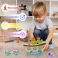 Aluabi Board Games For Kids & Adults, Noah'S Ark Wooden Balance Stacking Toys,Stacking Blocks Balance Game, Bible Story Toys Baptism Gift For Boys Girls,Fine Motor Balance Game,Easter Birthday Gift