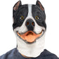 PartyHop Pitbull Dog Mask Animal Latex Full Head Mask Fancy Dress for Halloween Costume Party