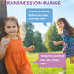 Inspireyes Walkie Talkies for Kids, 48H Rechargeable, 3 Miles Range, 22 Channels, 3 Pack, Pink/Green/Orange, Perfect Outdoor Gifts for Ages