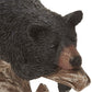 Stealstreet Ss-G-54292 Black Bear Sleeping On Tree Branch Figurine, 9'