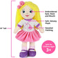 Playtime By Eimmie 14    Soft Baby Doll - Plush Rag Dolls For 2 Year Old Girls & Boys, Toddler & Infants - Washable & Sensory Fa