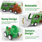 newcrave Dinosaur Truck Toys for Toddlers Boys Age 1-3 2-4, 5 in 1 Dinosaur Car for Toddlers Boys Girls Toy for 1 2 3 4 5 Year O