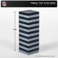 Wild Sports Nfl Cleveland Browns Table Top Stackers 3' X 1' X .5', Team Color