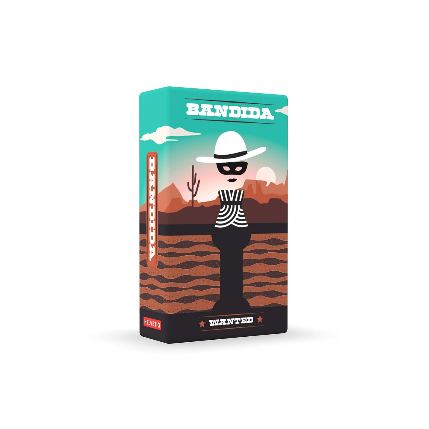 Helvetiq Bandida Card Game - Exciting Sequel With New Challenges! Fun Strategy Game For Family Game Night, Cooperative Game For Kids & Adults, Ages 6+, 1-4 Players, 15 Minute Playtime, Made