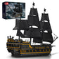 Mould King Large Pirates Ship Model Building Kits  MOC Black Pearl Ship Model Construction Set to Build  Building Block Ship Toys Gift for Age 14+/mature-themed Collections Enthusiasts (5266+Pieces)