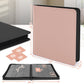SMYV 12 Pocket Trading Card Binder  enhanced PU Cover Card Binder for 720 Cards  Ringless Side Loading Card Collection Album Folders for MTG  TCG  Game Cards & Sports Cards (Pink)