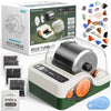 Hoperock Ultra Quiet Rock Tumbler Kit, Rock Polisher With Noise Reduction Cover For Kids, Adults & Rock Collector, 3-Speed Motor & 9-Day Timer, Great Stem Science Kit Gift For All Age, Boys Girls Toys