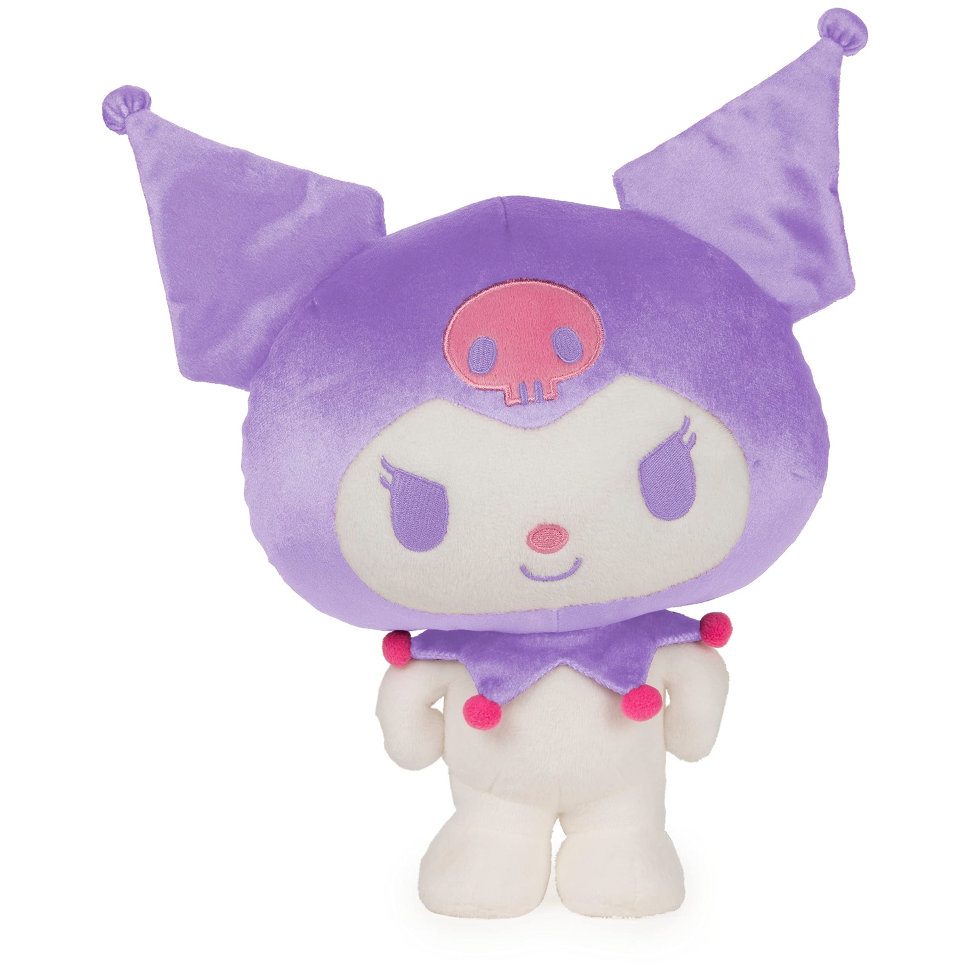 GUND Sanrio Hello Kitty Kuromi Plush  enhanced Stuffed Animal for Ages 1 and Up  9.5   Purple/White