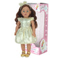 Sophia'S 18' Posable Soft Bodied Vinyl Doll Carly With Auburn Wigged Hair And Blue Open/Close Eyes And Light Skin Tone
