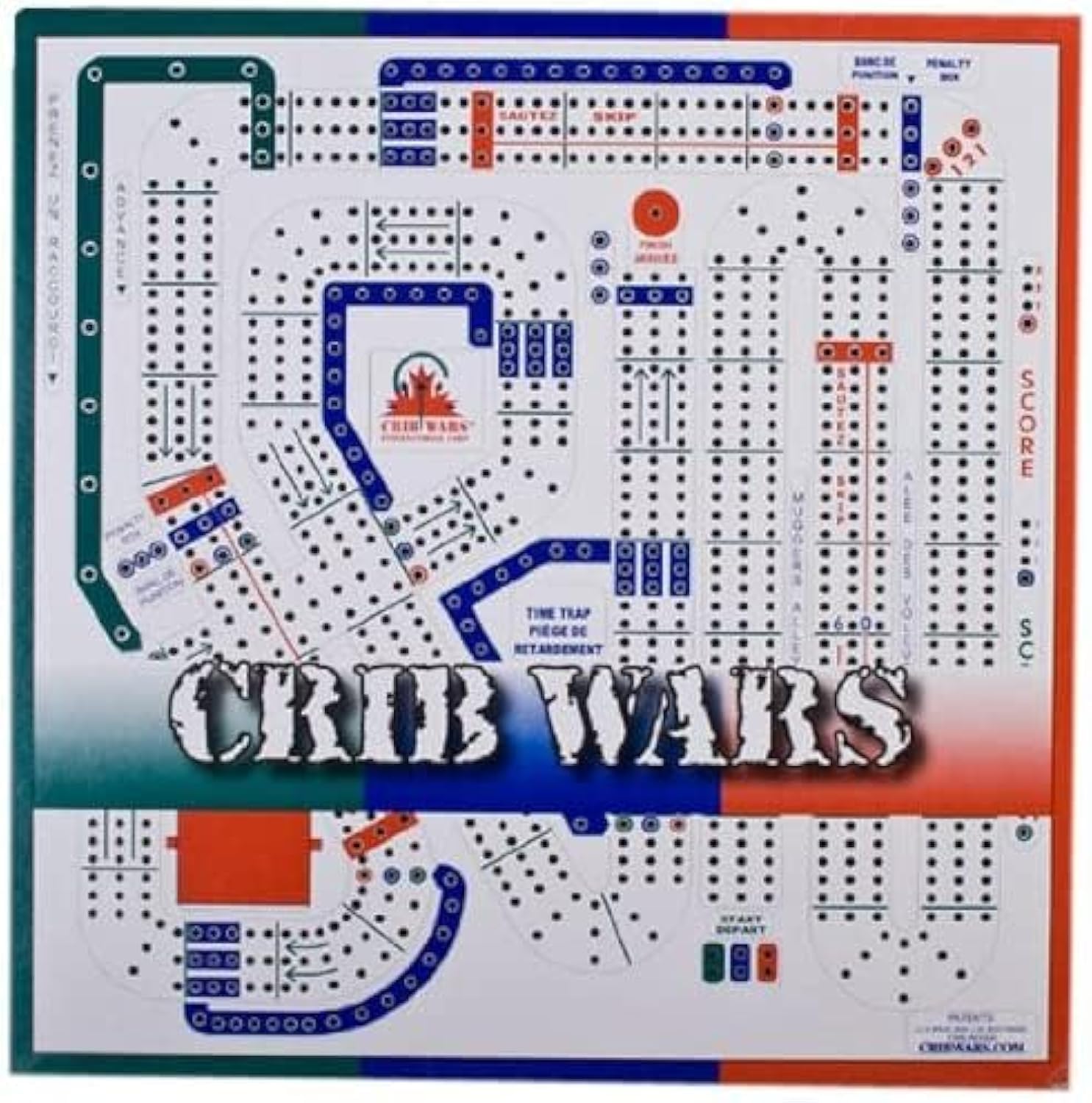 Everest Toys Crib Wars Board Game