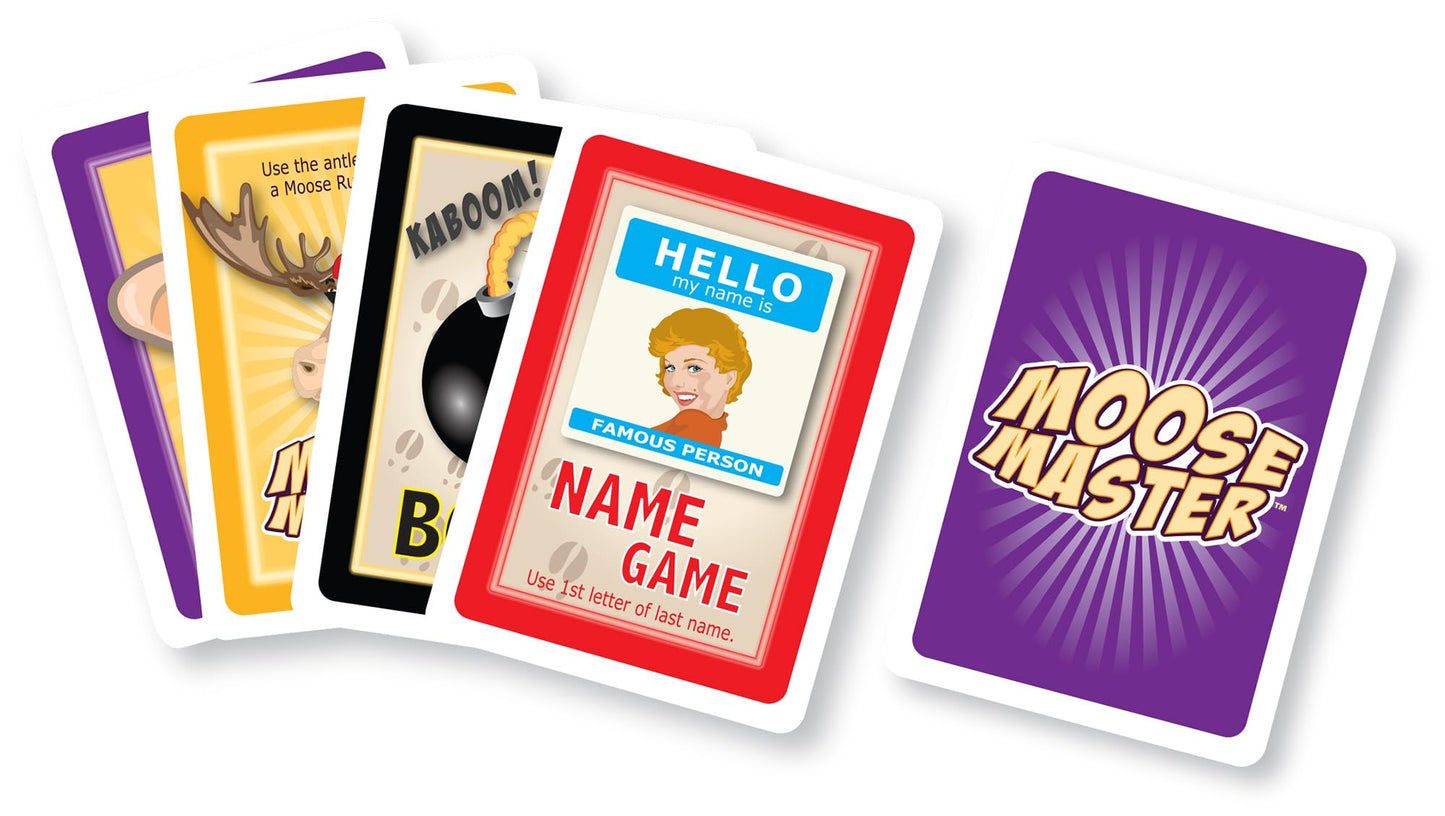Moose Master Hilarious Night in a Box - Fun Multicolor Game for Smiles and Laughter, Perfect for Fun-Loving People