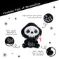 Punchkins Grim Reaper Plushie - I'd Kill for You Sassy Valentine's Day Plush  Gift for Couple (Girlfriend  Boyfriend  Wife  Husband)  Plush Toy for Gifting
