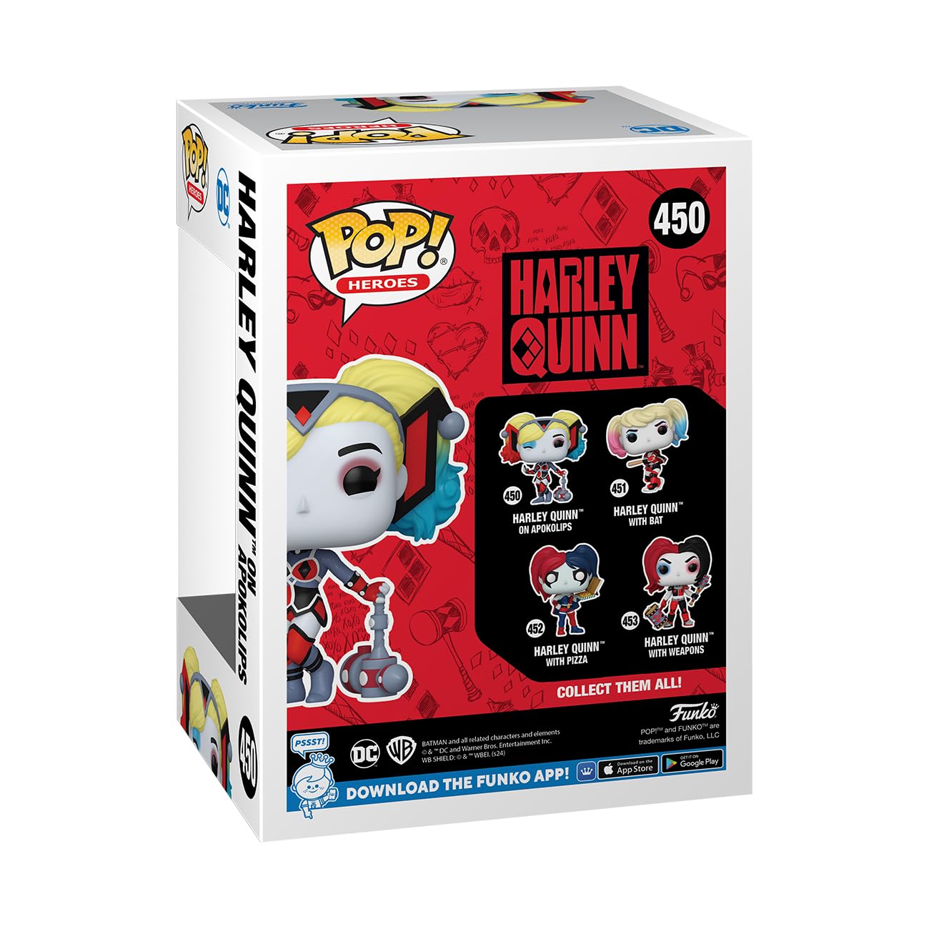 Funko Pop! Heroes: Dc - Harley Quinn - (Apokolips) - Dc Comics - Collectable Vinyl Figure - Gift Idea - Official Merchandise - F