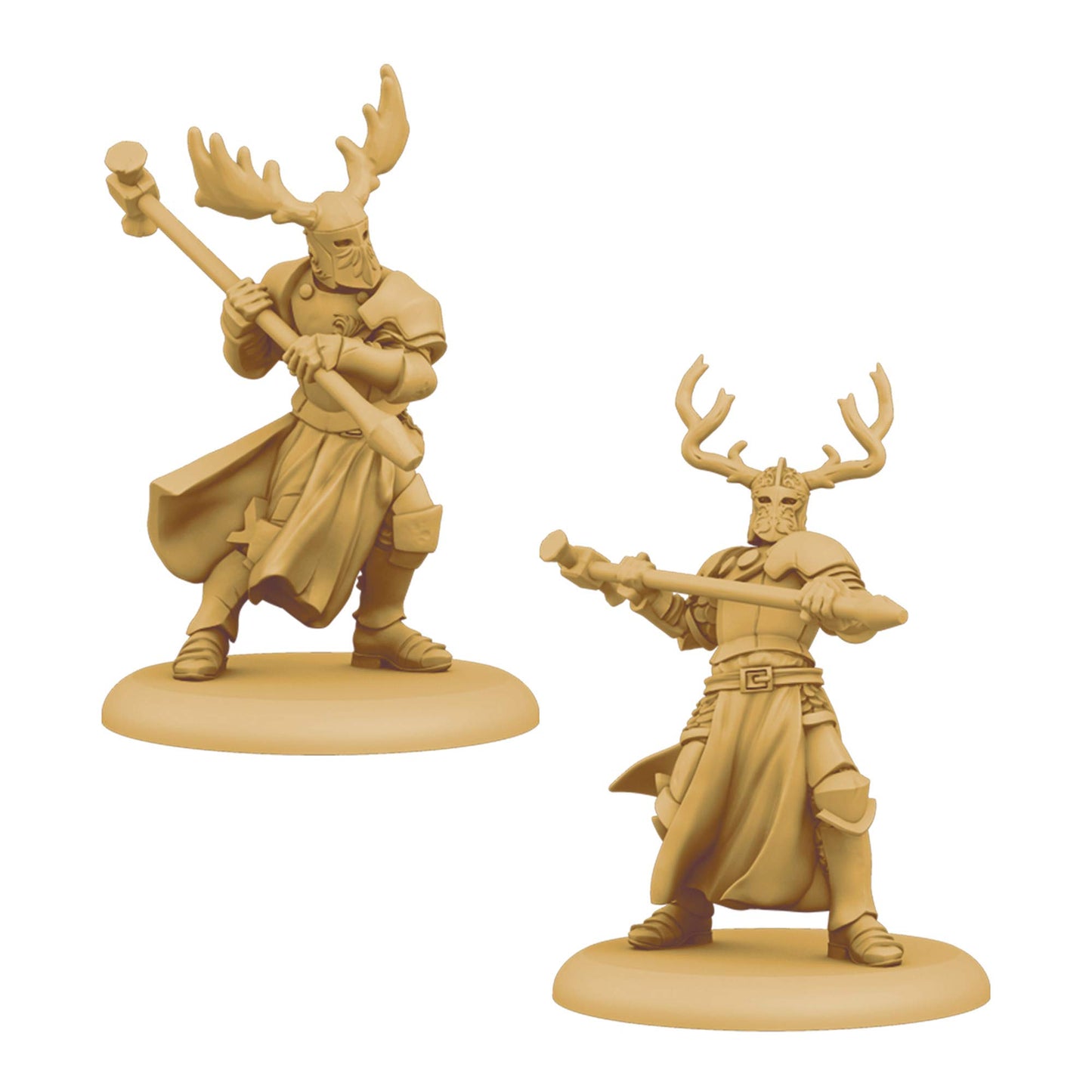 CMON A Song of Ice and Fire Tabletop Miniatures Baratheon Stag Knights Unit Box | Strategy Game for Teens and mature-themeds | Ages 14+ | 2+ Players | Average Playtime 45-60 Minutes | Made