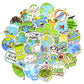 Qtl Stickers For Kids Earth Stickers Water Bottle Stickers For Teens Girls Environmental Stickers For Laptop Waterproof Stickers