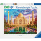 Ravensburger 1500 Piece Taj Mahal Jigsaw Puzzle | Anti-Glare | Unique Pieces | Multicolor | Model 12000741
