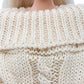 Bjdbus Winter Turtleneck Sweater Clothes For 11.5 Inch Girl Doll Accessories (Light Apricot)