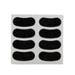Champro Eye Stickers, 3 Packages of 8 with pencil (Black)