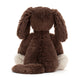 Jellycat Bashful Fudge Puppy Stuffed Animal, Medium 12    | Dogs & Puppies Plush Toy | Classic Children'S Gift