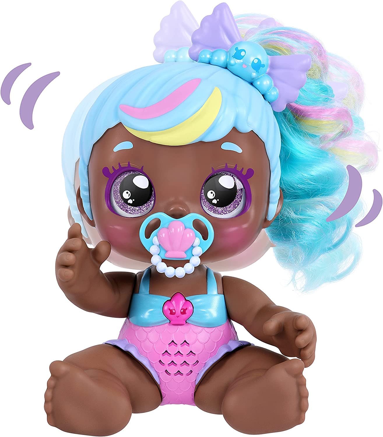 Kindi Kids Electronic 6.5 Doll and 2 Accessories - Bonni Bubbles Bubble N Sing