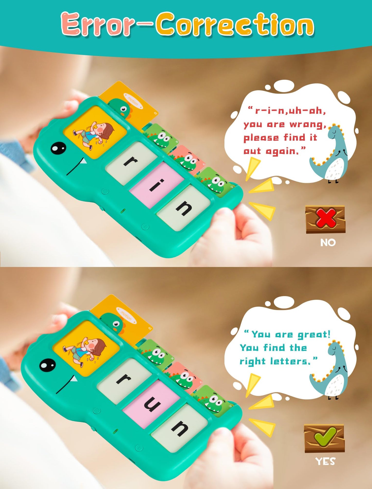 Talking Flash Cards For Toddlers 2-8: Alphabet Learning & Spelling Games With 224 Sight Words - Montessori Sensory Toys For Preschool Boys & Girls, Speech Therapy Toys For Kids With Autism, Ideal Gift