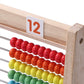 Educational Abacus for Kids Math - 10 Row Wooden Counting Frame with Number 1-100 Cards - Teach Counting  Addition and Subtraction  Preschool Learning Math Toys for Boys Girls Gift 3 4 5 Year Old