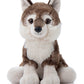 The Petting Zoo Timber Wolf Plush Toy - 12 Inch White Stuffed Animal, Model 420349, Perfect Gift for Kids