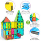 Jasonwell 65pcs Magnetic Tiles Building Blocks Set for Boys Girls Preschool Educational Magnet Construction Kit Stacking STEM Toys Christmas Birthday Gift for Kids Toddler 3 4 5 6 7 8 9 10 + Year Old