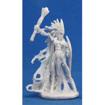 Reaper Tierdeleira, Dark Elf Cleric (1) Miniature By