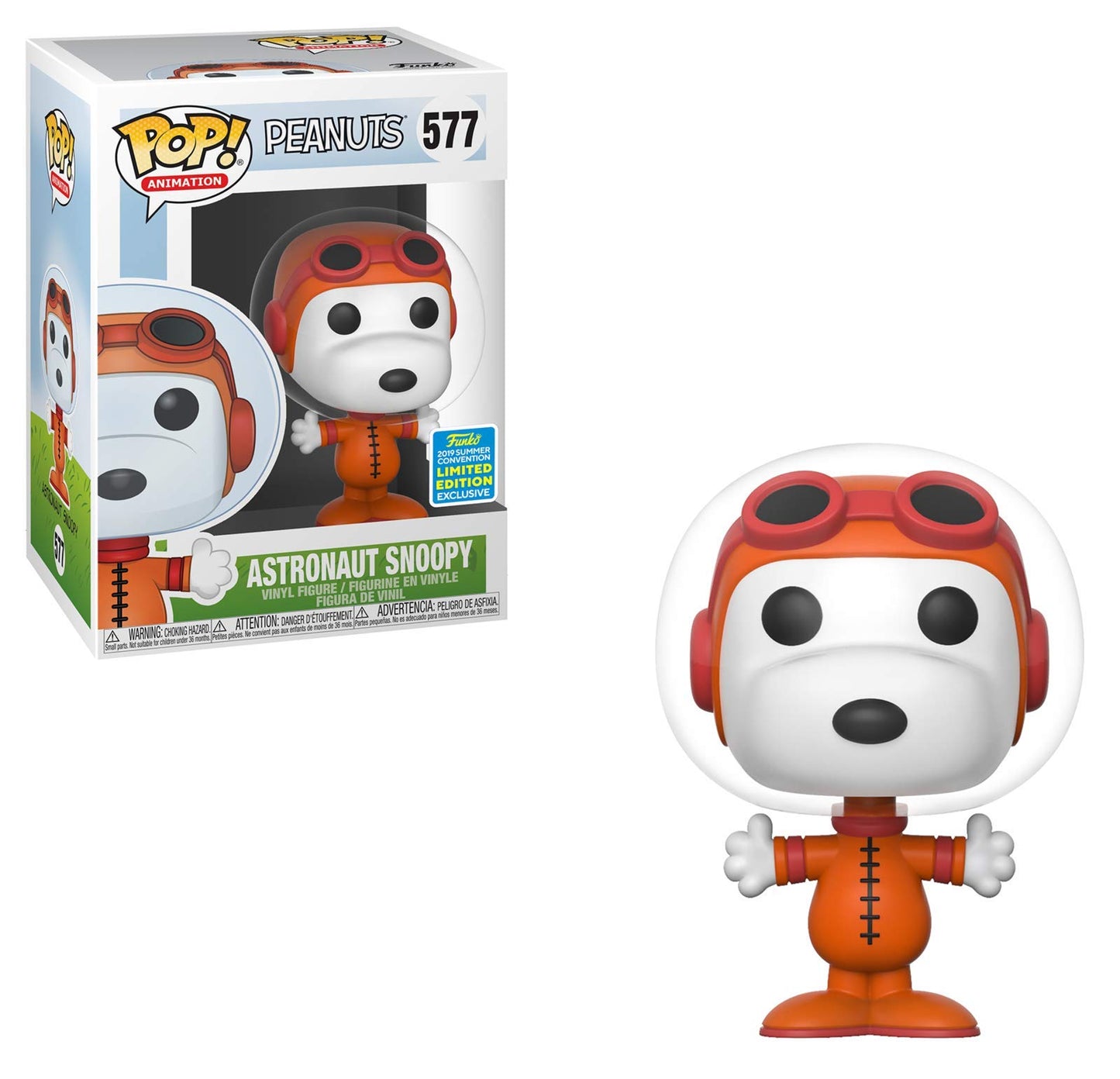 Pop! Funko Animation: Peanuts - Astronaut Snoopy #577
