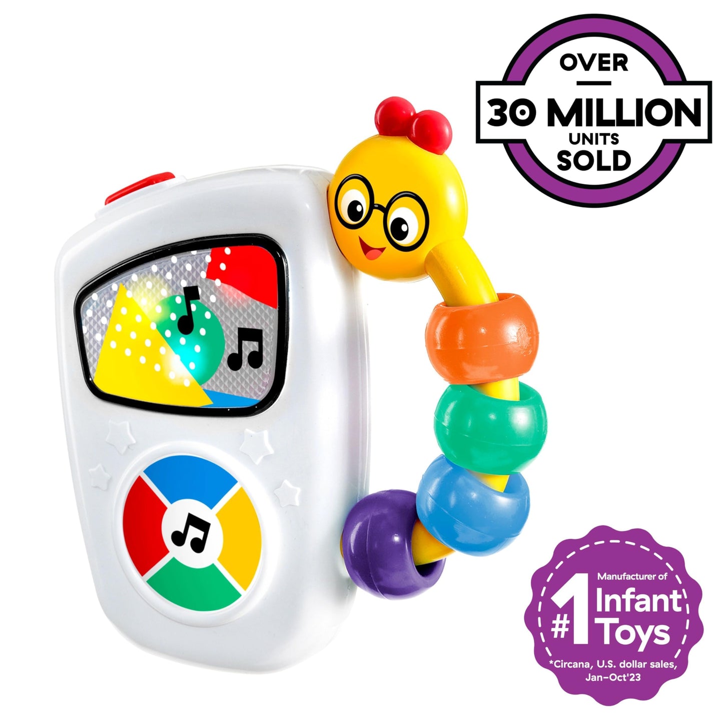 Baby Einstein Take Along Tunes Musical Toy, Ages 3 Months +