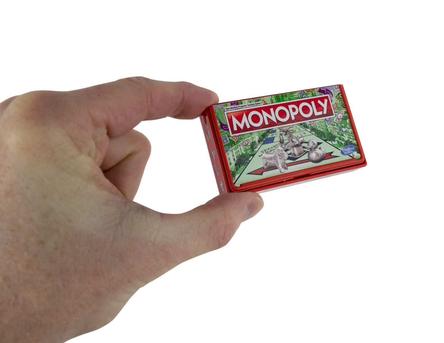 Worlds Smallest Board Games Set Of 4 - Scrabble, Monopoly, Operation, Candy Land (Bundle)