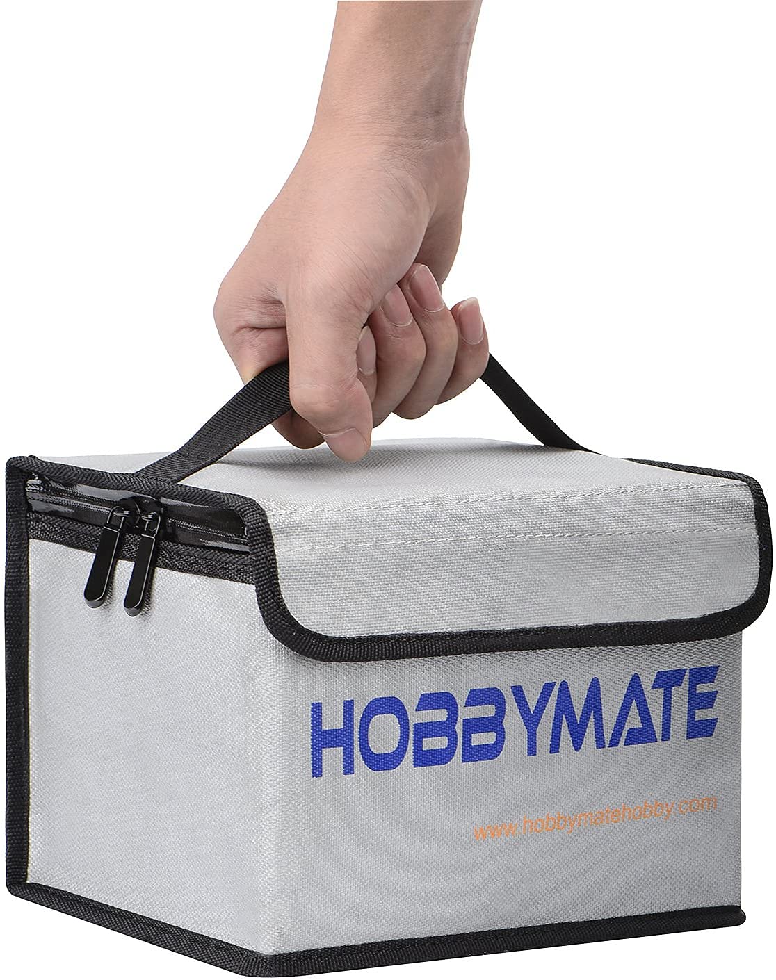 HOBBYMATE Lipo Battery Safe Bag Fireproof - for Lipo Battery Charging Protection, Lipo Battery Storage, Lipo Battery Transportin
