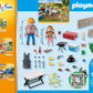 Playmobil Family Fun 71427 Shared Barbecue, Camping, Fun And Enjoyment Outdoors With The Family, With Grill, Cooking Apron And Great Accessories, Toy For Children From 4 Years