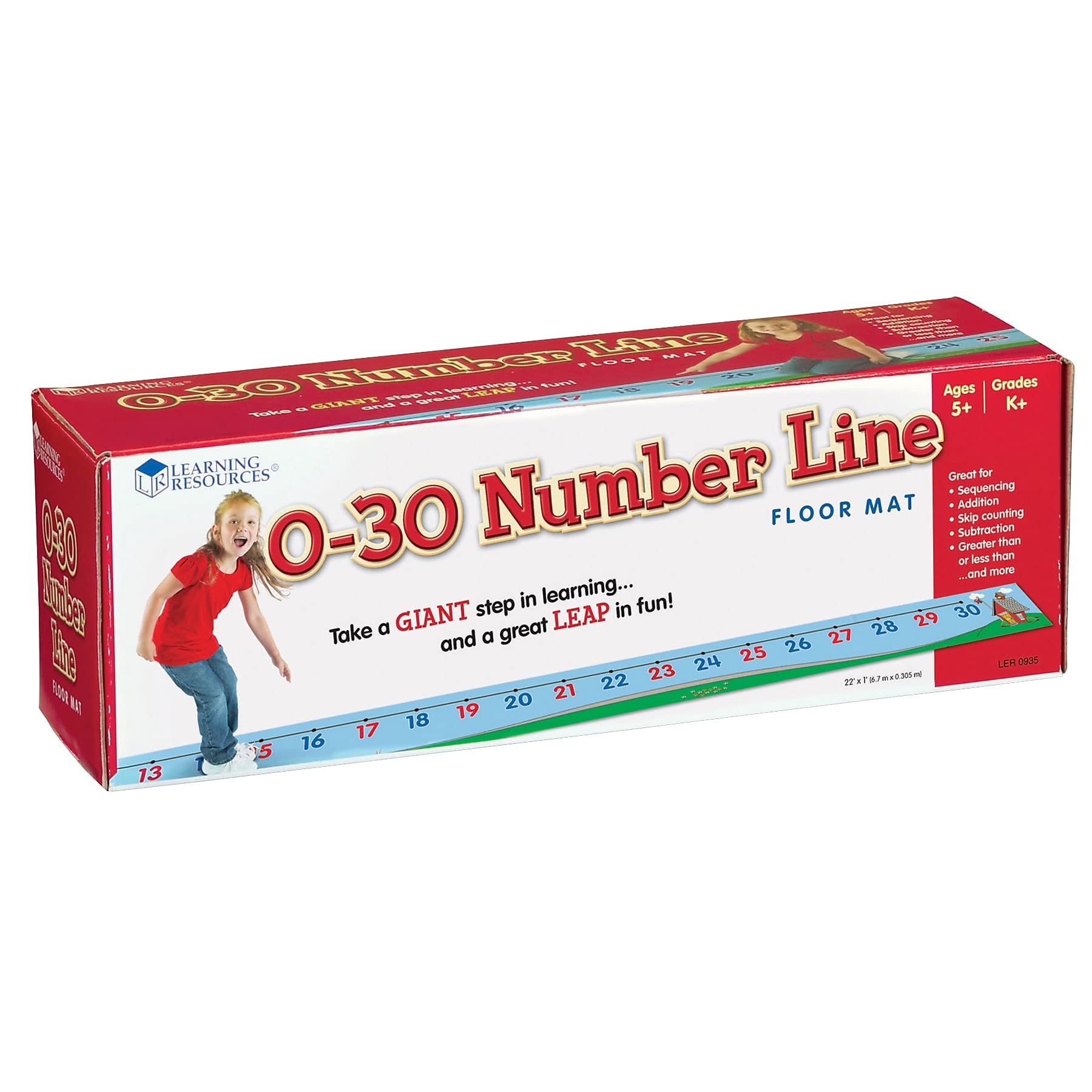 Learning Resources 0935 030 Number Line Floor Mat