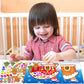 Make-A-Gingerbread House Stickers Christmas Party Game/Craft/Activity/Favor/Supplies for kids16pcs