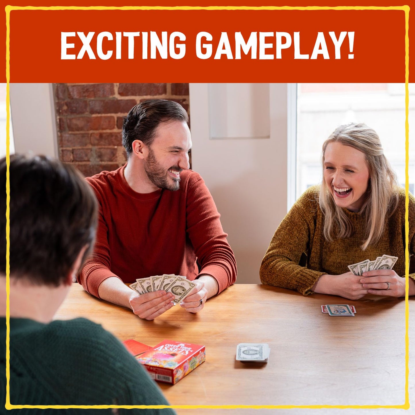 Grandpa Beck's Games Cover Your Assets Card Game | Fun for 2-6 Players Ages 7+ | Multicolor | Model 2055