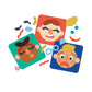 Manhattan Toy Making Faces 34-Piece Bilingual Emotion Toy for Kids 3 Years and Up for English and French Learning