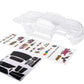 Musbeler Custom Body Compatible For Sledge 6S 4Wd 1/8 Truck Shell Cover (Clear Unpainted)
