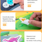 3 Pack Portable Jelly Sticker Quiet Book For Kids, Reusable Sticker Book For Toddlers, Preschool Learning Activities Learning & Education Toys, Animal Dinosaur Vehicle Travel Toys