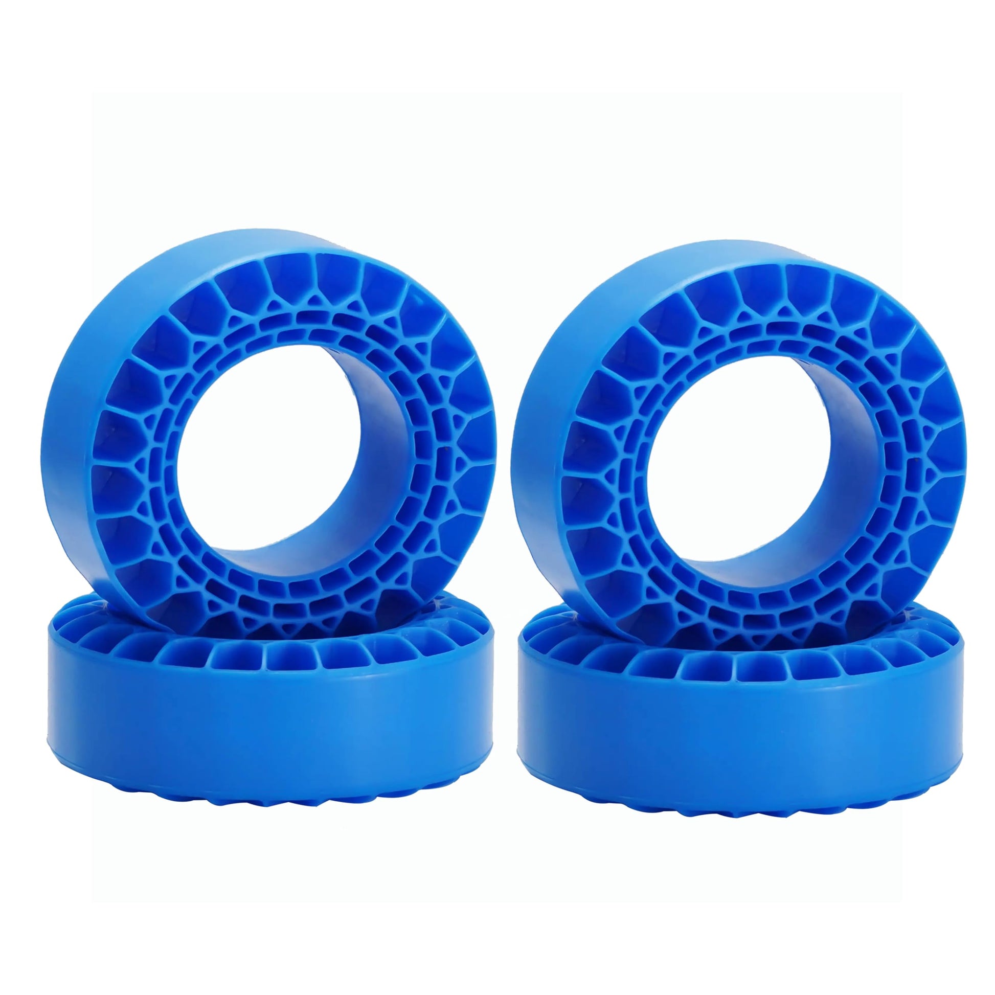 DJCRAWLER Ultra Soft Blue Silicone Rubber Liner for 68-72 * 25-27 mm 1.3    Tires (Blue)