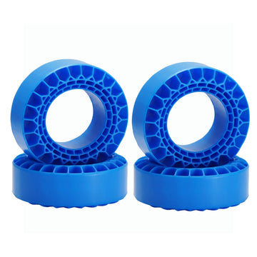 DJCRAWLER Ultra Soft Blue Silicone Rubber Liner for 68-72 * 25-27 mm 1.3    Tires (Blue)